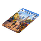 Nairobi Kenia Magnet (Linke Seite)