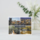 Nairobi - Kenia - Mosaik - Postkarte (Stehend Vorderseite)