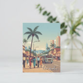 Nairobi Kenia Postkarte (Stehend Vorderseite)