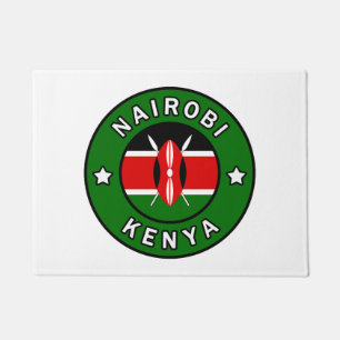 Nairobi Kenya Fußmatte