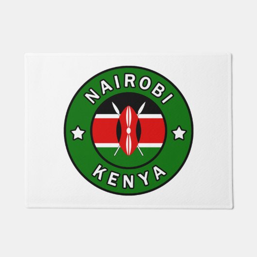 Nairobi Kenya Fußmatte (Vorderseite)