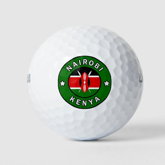 Nairobi Kenya Golfball (Vorderseite)