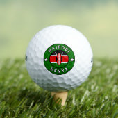 Nairobi Kenya Golfball (Insitu T-Shirt)