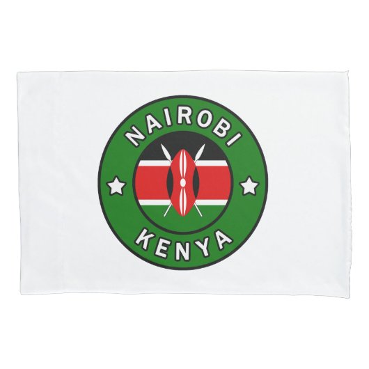 Nairobi Kenya Kissenbezug (Vorderseite)