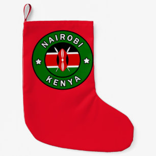 Nairobi Kenya Kleiner Weihnachtsstrumpf