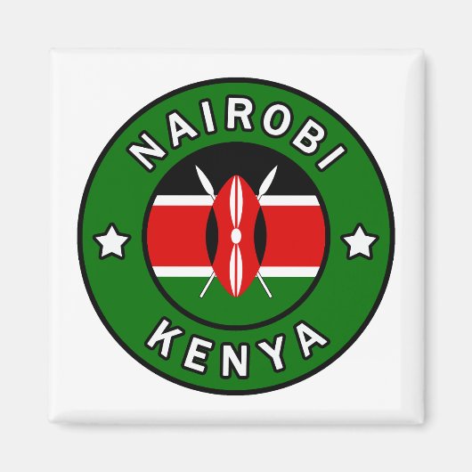 Nairobi Kenya Magnet (Vorne)