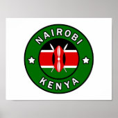 Nairobi Kenya Poster (Vorne)