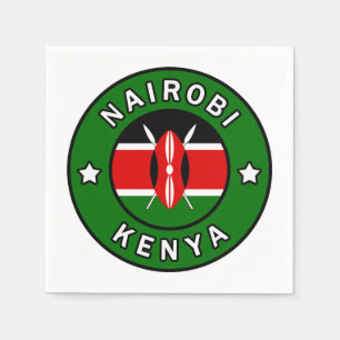 Nairobi Kenya Serviette