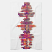 Nairobi Kenya Skyline Geschirrtuch (Vertikal)