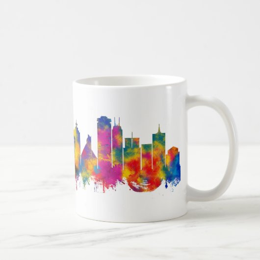 Nairobi Kenya Skyline Kaffeetasse (Rechts)