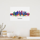 Nairobi Kenya Skyline Poster (Küche)