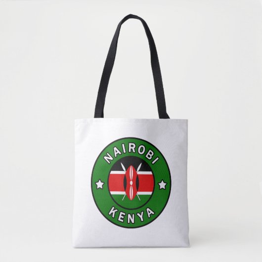 Nairobi Kenya Tasche (Vorderseite)