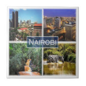 NAIROBI, Mosaik, Kenia, Afrika, Fliese (Vorderseite)