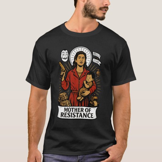 Nairobi - Mutter des Widerstands - Geldraub F T-Shirt (Vorderseite)