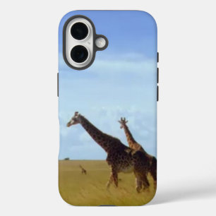 Nairobi Nationalpark Giraffe Design iPhone 16 Hülle