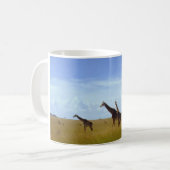 Nairobi-Nationalpark Giraffen Kaffeetasse (Vorderseite Links)