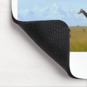 Nairobi-Nationalpark Giraffen Mousepad (Ecke)