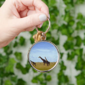 Nairobi-Nationalpark Giraffen Schlüsselanhänger (Hand)