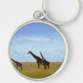 Nairobi-Nationalpark Giraffen Schlüsselanhänger (Vorne)