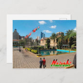 Nairobi Postcard Ankündigungspostkarte (Vorne/Hinten)