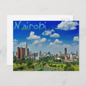 Nairobi Postcard Postkarte (Vorne/Hinten)