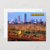 Nairobi Postcard Postkarte (Vorne/Hinten)