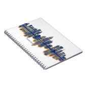 Nairobi Skyline Notizblock (Rechte Seite)