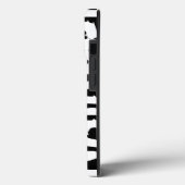 Nairobi - Urban Style, Black and White iPhone Case (Rückseite / Links)