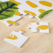 Naive Green Black Tree Muster Puzzle (Seite)