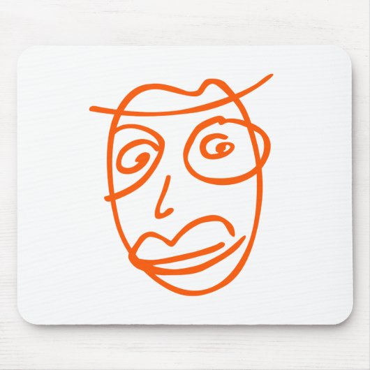 Naive künstlerische Darstellung Mousepad (Vorne)