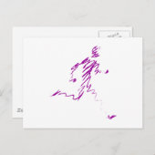 NAIVE POSTKARTE (Vorne/Hinten)