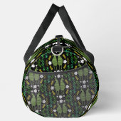 Naïve Rustic Nature Bird Folk Art Duffle Bag (Rechts)