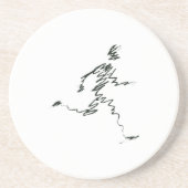 NAIVE SANDSTEIN UNTERSETZER (Vorne)