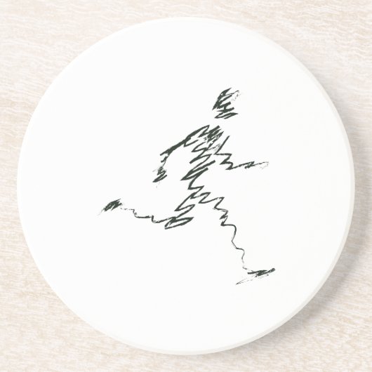 NAIVE SANDSTEIN UNTERSETZER (Vorne)