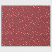 Naive Sterne auf einem großen Nachthimmel Geschenkpapier (Flach)