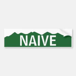 Naives Colorado Autoaufkleber