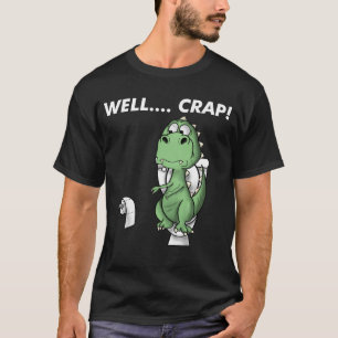 Naja, Crack-Dinosaurier-Trex T-Shirt