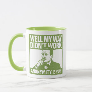 Naja, mein Weg hat nicht funktioniert - Englisch - Tasse