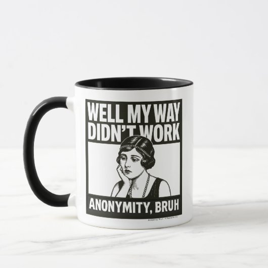 Naja, mein Weg hat nicht funktioniert - Frau - Tas Tasse (Links)