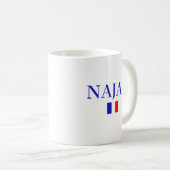 Najac France Kaffeetasse (VorderseiteRechts)