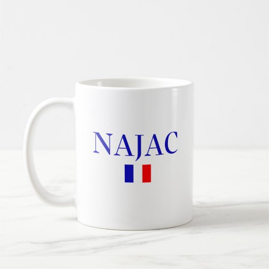 Najac France Kaffeetasse (Links)