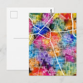 Najafgarh Delhi City Map Postkarte (Vorne/Hinten)