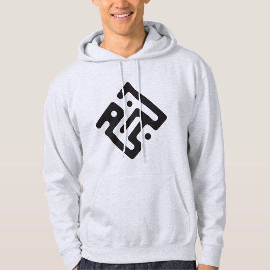 Najm (Star) name in arabic kufi calligraphy Hoodie (Vorderseite)