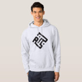 Najm (Star) name in arabic kufi calligraphy Hoodie (Vorne ganz)