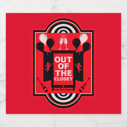 NAK-Tag Schaumweinetikett (Einzelnes Label)