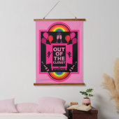 NAK-Tag Wandteppich Mit Holzrahmen (Schlafzimmer)