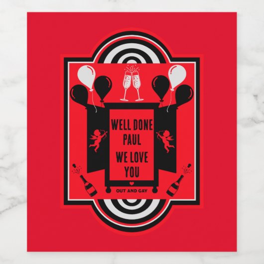 NAK-Tag Weinetikett (Einzelnes Label)