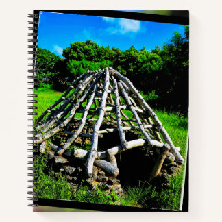 Nakabaru Ruins Uni-Ruled-Notebook Notizblock