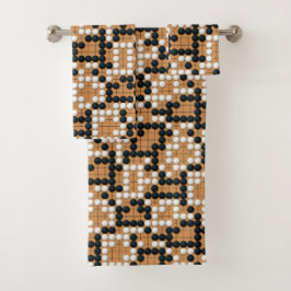 Nakade Formen (in kleinem Maßstab) Badhandtuch Set