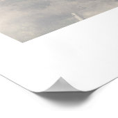 Nakajima Ki-43 Hayabusa Poster (Ecke)